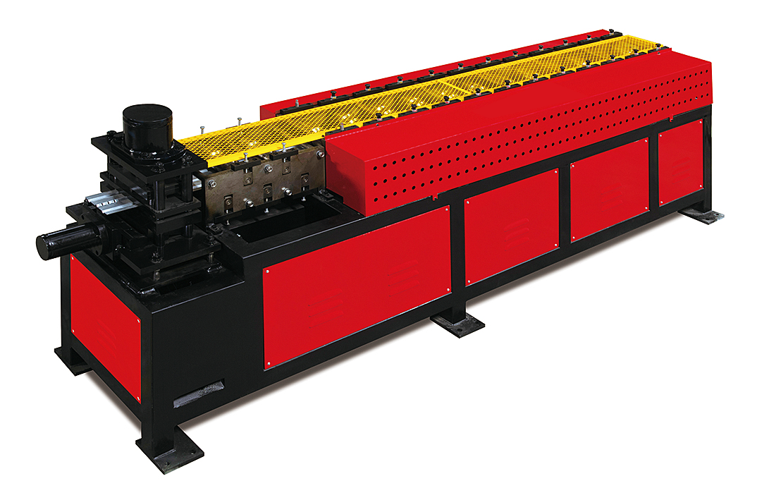 Damper blade forming machine