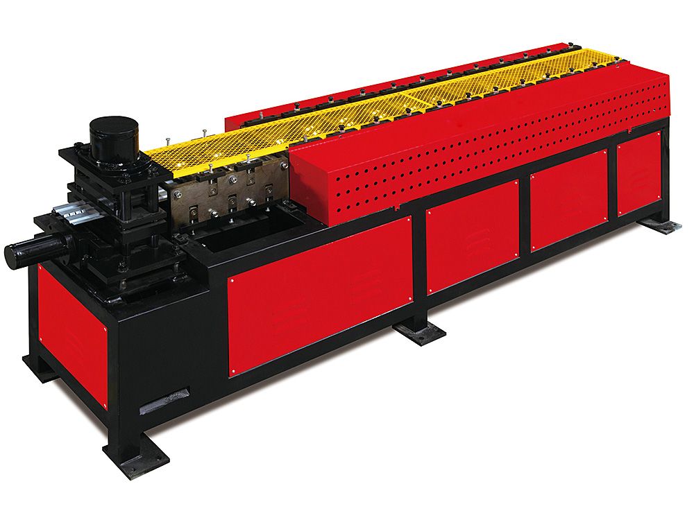 Fire damper leaf molding machine