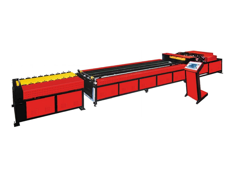 Línea de producción totalmente automática para la fabricación de aberturas de suministro de aire a presión positiva / válvulas de control de humo