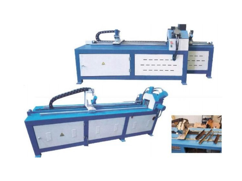 Máquina punzonadora y cortadora para bridas de ángulo