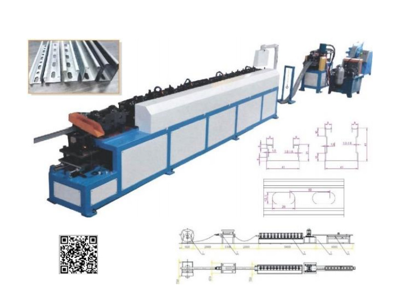 Máquina perfiladora de canal C (41×41 y 41×21)