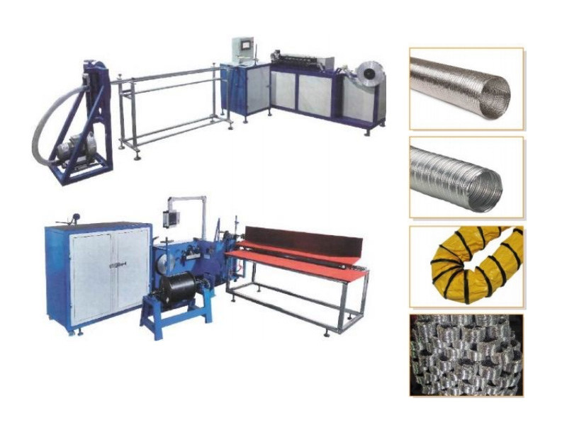 Máquina de tubos flexibles de aluminio
