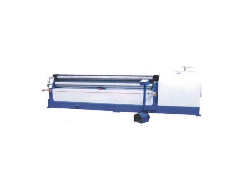 Dobladora de láminas asimétrica de 3/4 rodillos