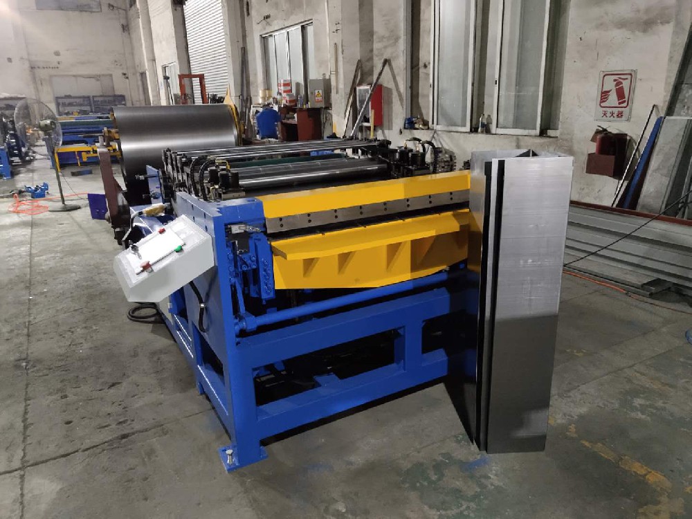 Auto square air duct line 3 machine