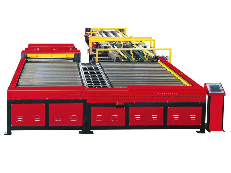 Auto square air duct line 6 machine U shape