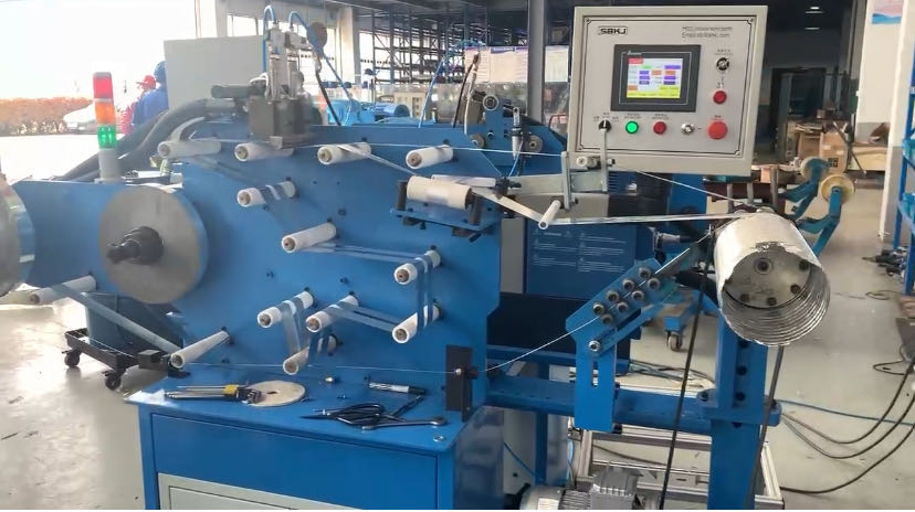 Spiral Aluminum Flexible Duct Machine